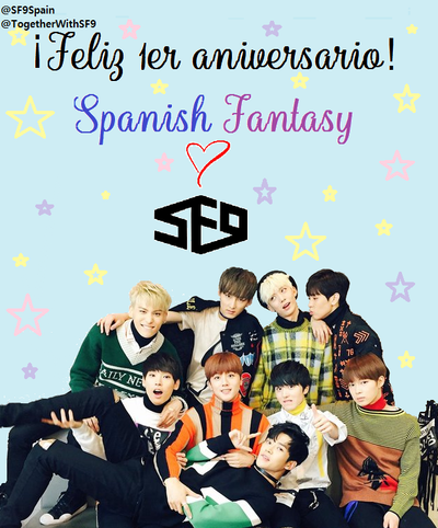 COMPLETADO: PROYECTO PRIMER ANIVERSARIO DE SF9