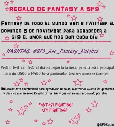COMPLETADO: PROYECTO #SF9_ARE_FANTASY_KNIGHTS