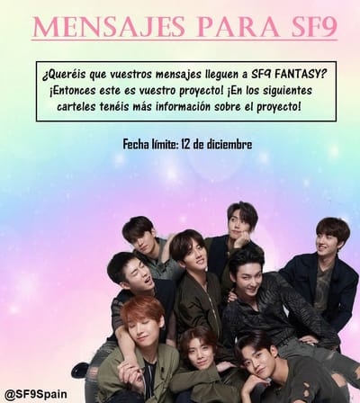 COMPLETADO: MENSAJES PARA SF9