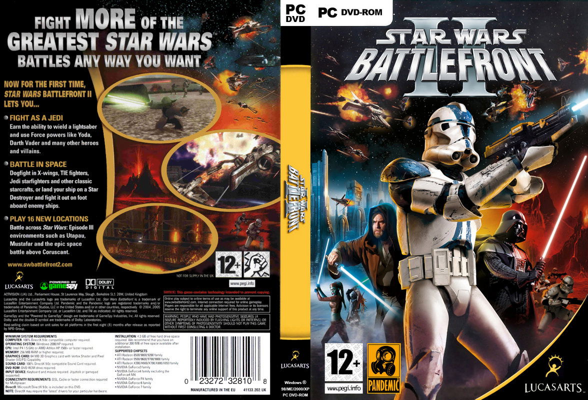 Star Wars Battlefront 2 PC Ultimate MOD PACK+ GAME