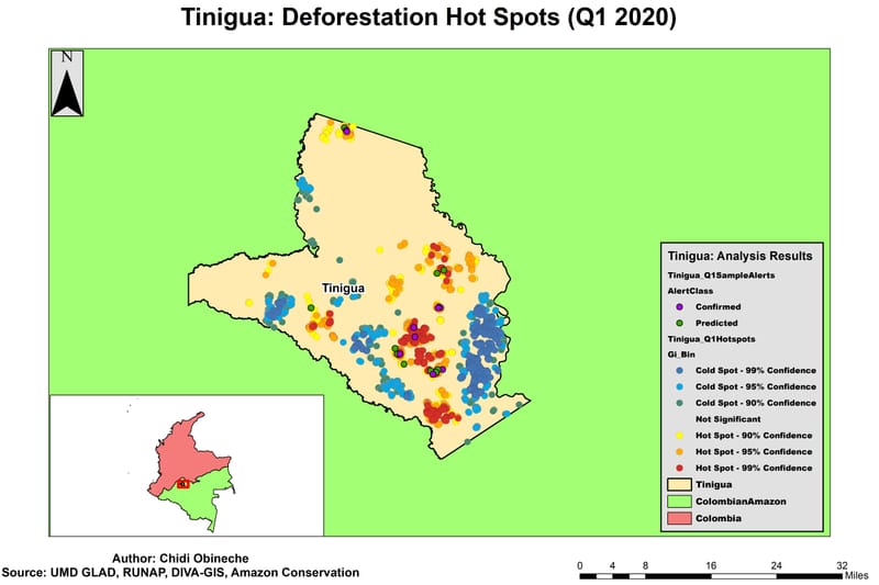 Testing the Reliability of GLAD Alerts in the Colombian Amazon (Tinigua and Macarena)