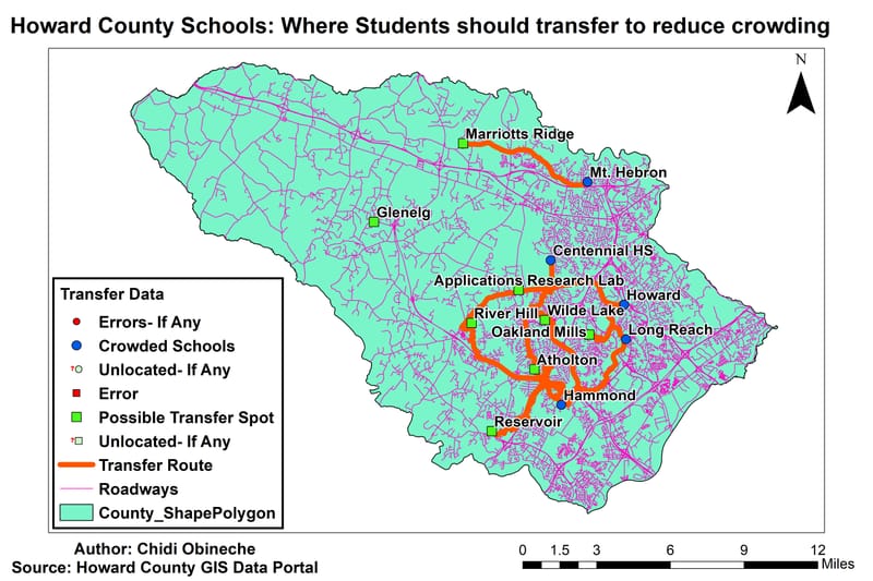 High School Crowding in Howard County, Maryland
