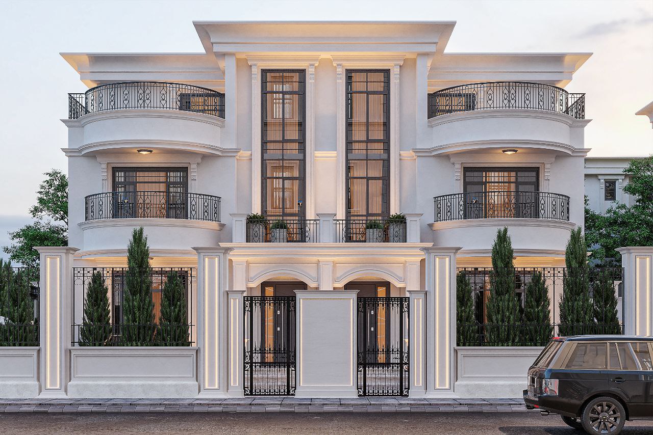 Kompleks 3 villadan oluşmaktadır.