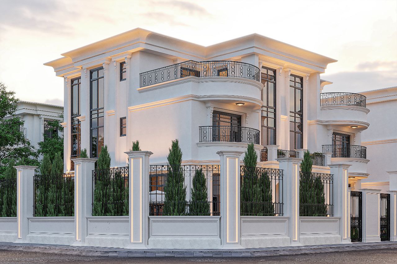 Kompleks 3 villadan oluşmaktadır.