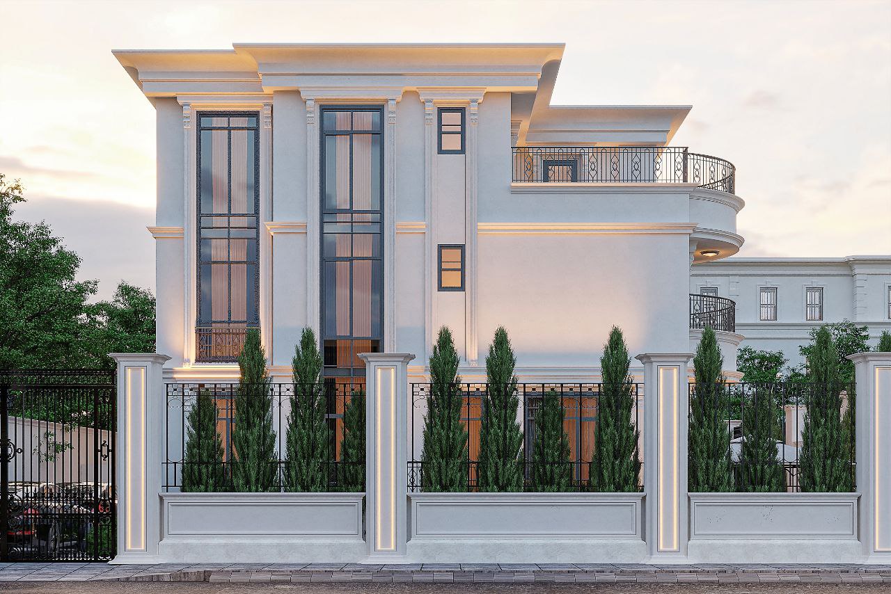 Kompleks 3 villadan oluşmaktadır.