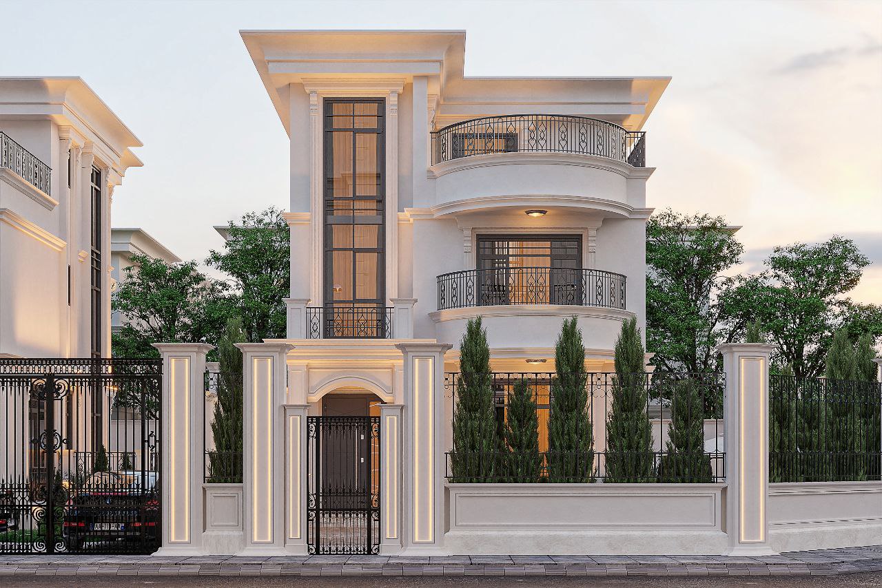 Kompleks 3 villadan oluşmaktadır.