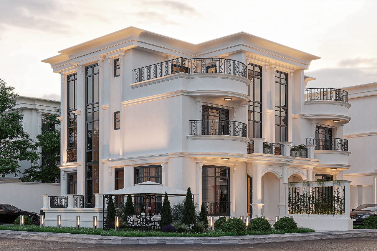 Kompleks 3 villadan oluşmaktadır.