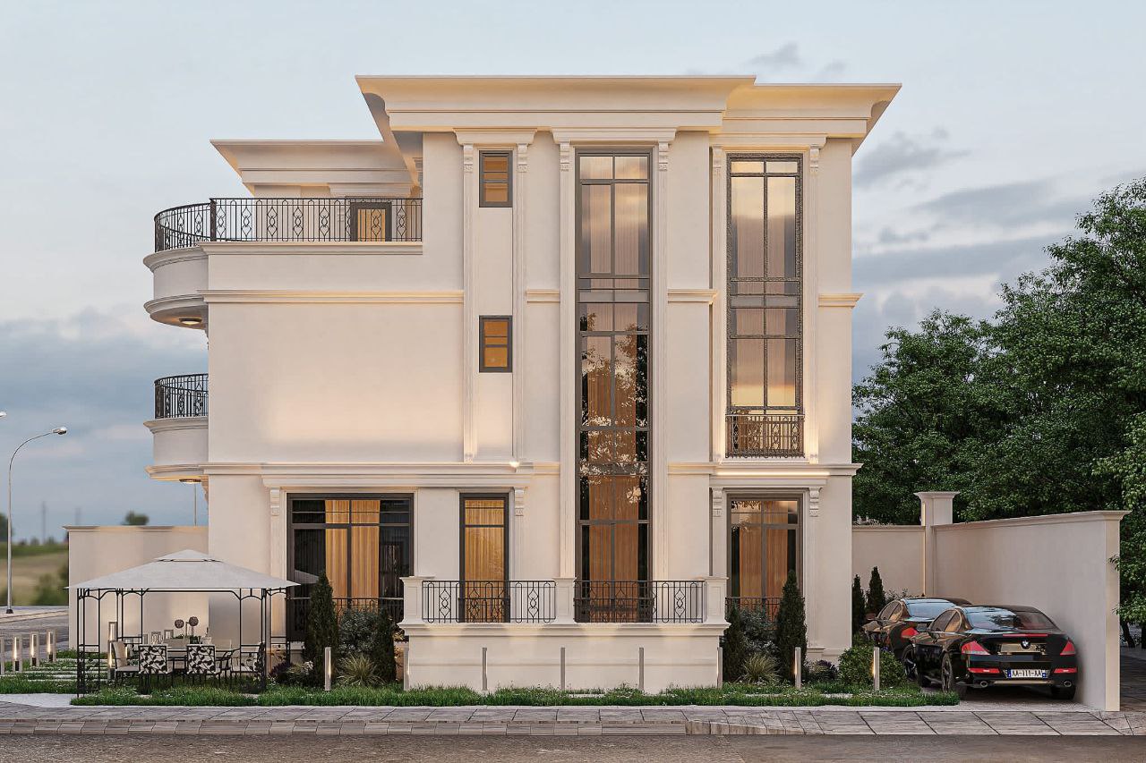 Kompleks 3 villadan oluşmaktadır.