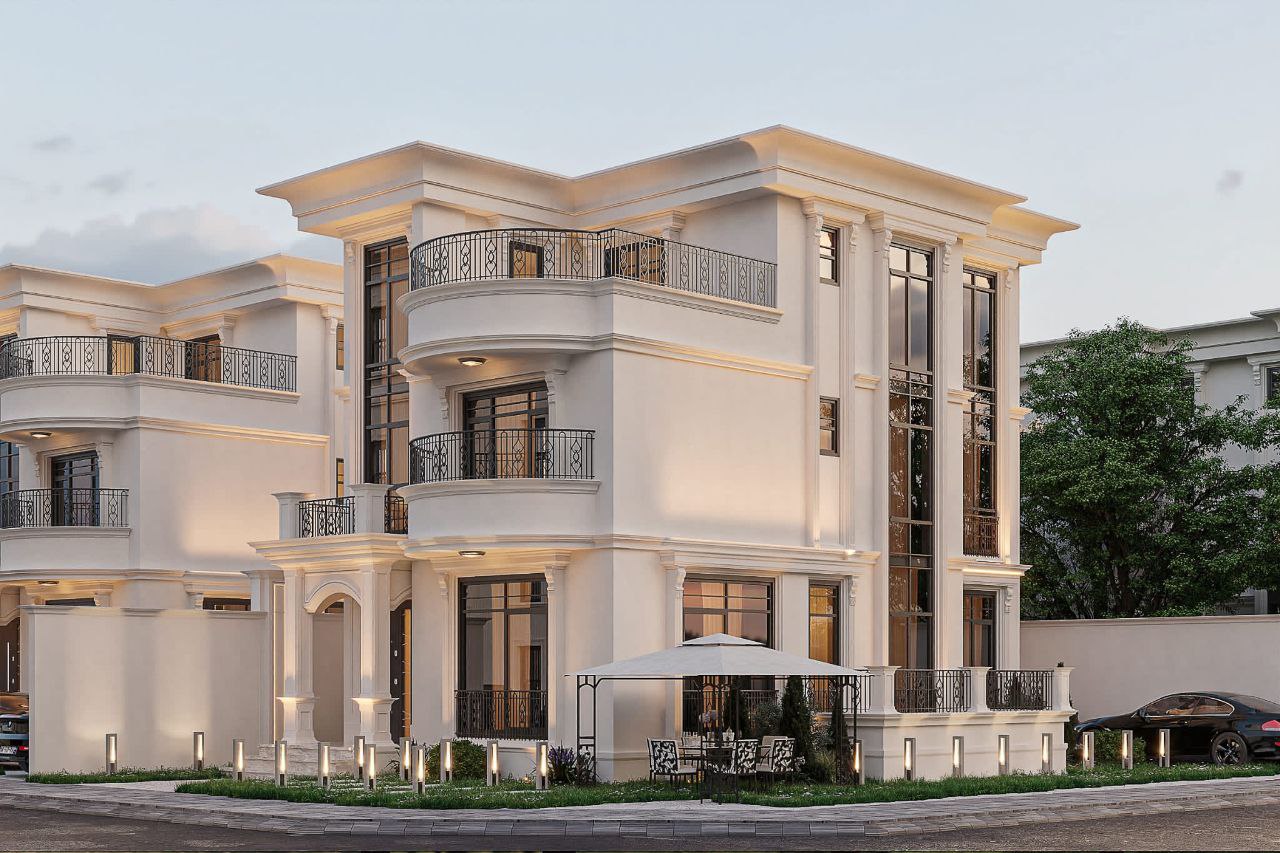 Kompleks 3 villadan oluşmaktadır.