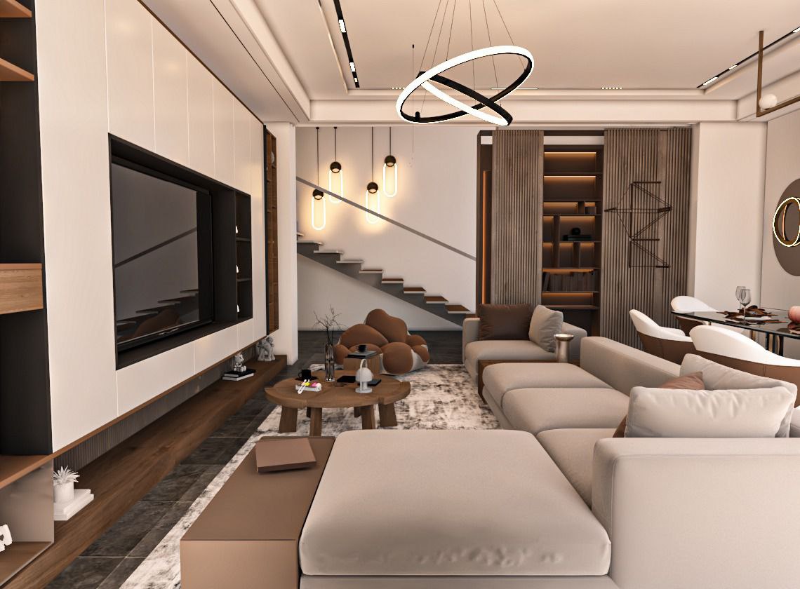 Kompleks 3 villadan oluşmaktadır.