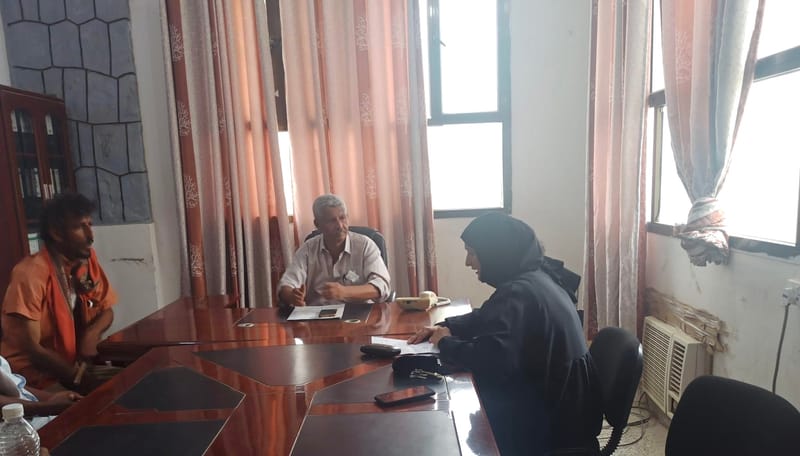 مدير عام زنجبار يستقبل رئيسة مؤسسة معاً نرتقي لرعاية المرأة والطفل