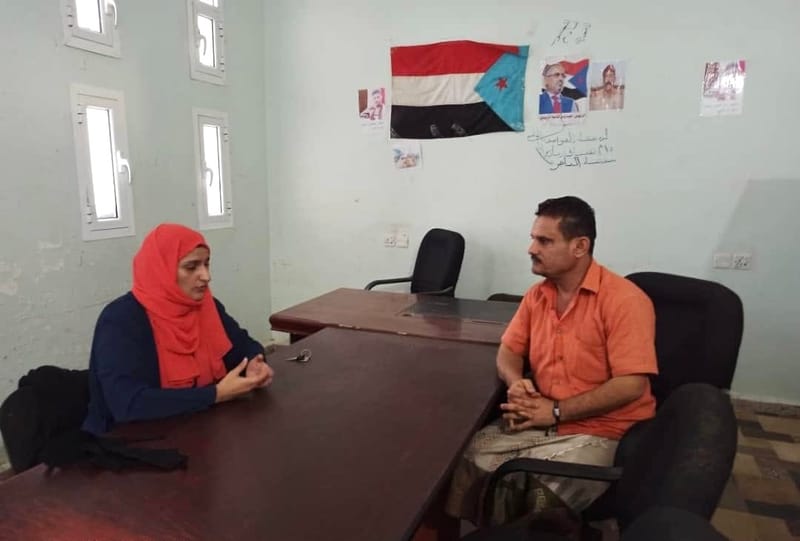 رئيسة معا نرتقي تلتقي بمدير السجن المركزي في مديرية زنجبار