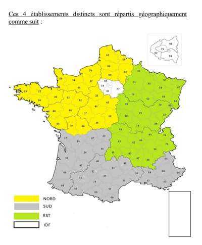 LES PERIMETRES SOCIAUX : les établissements distincts au sens du CSE