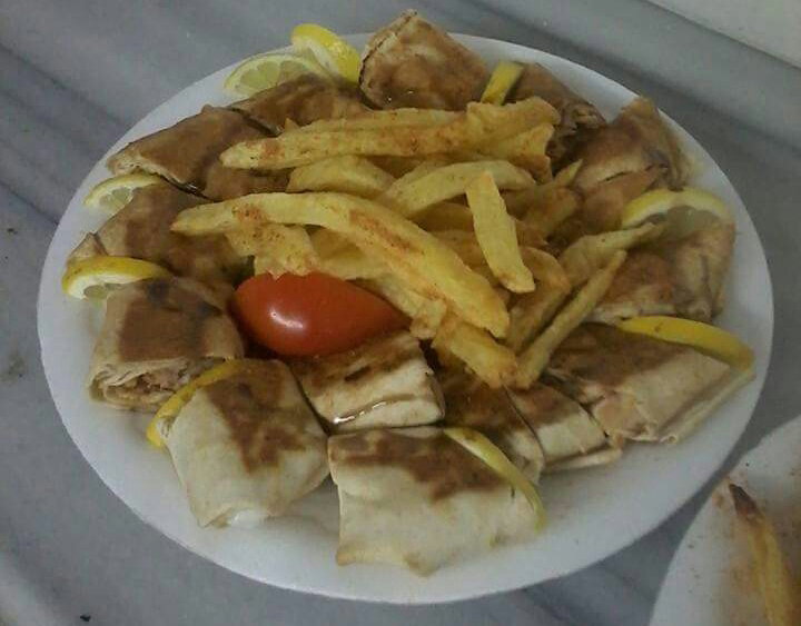 وجبة شاورما عربي