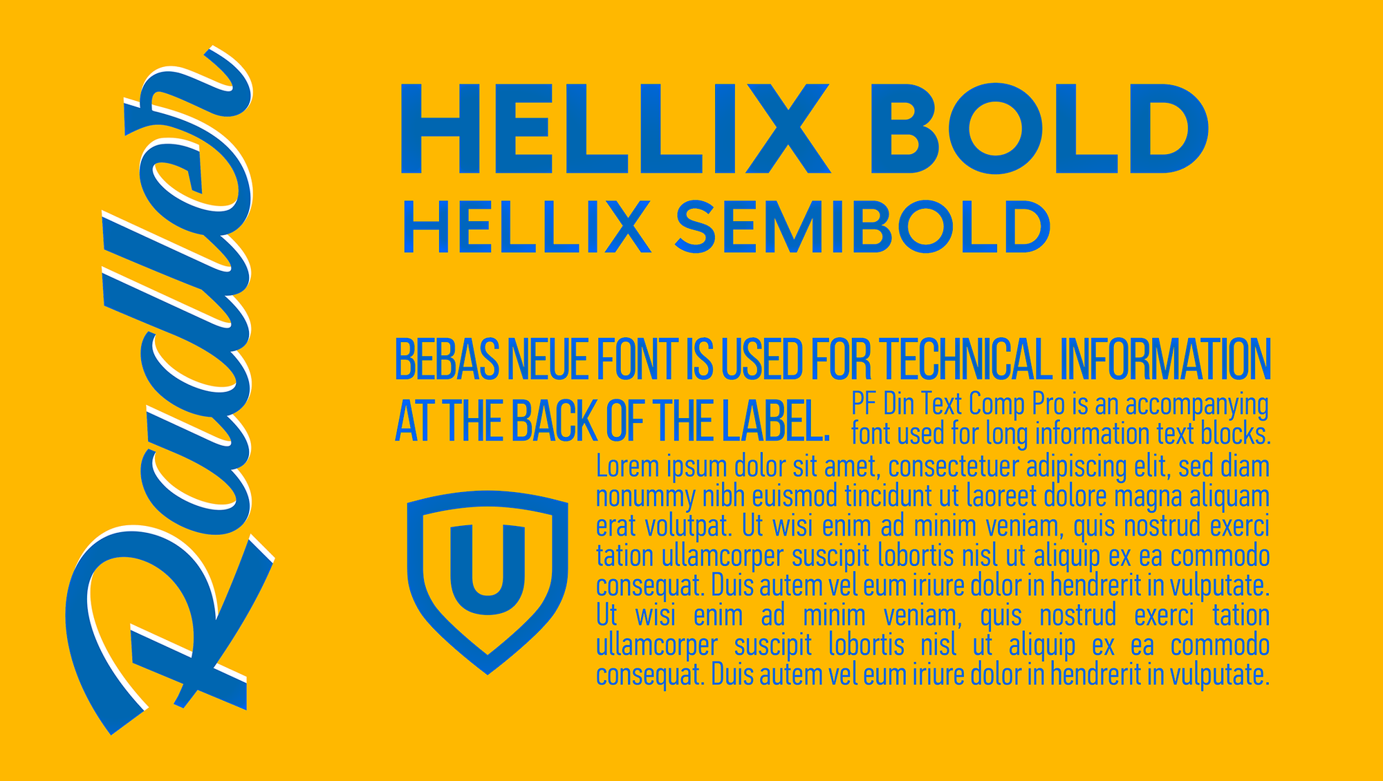 Logo evolution and typography