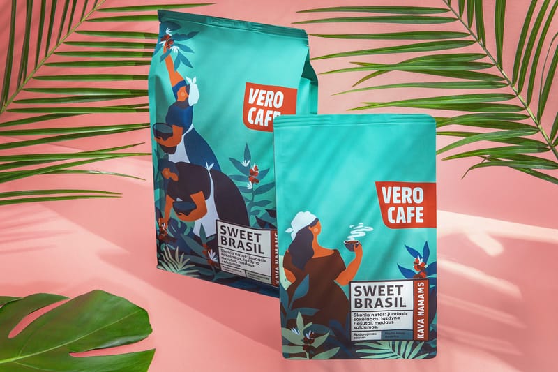 Vero Cafe packaging