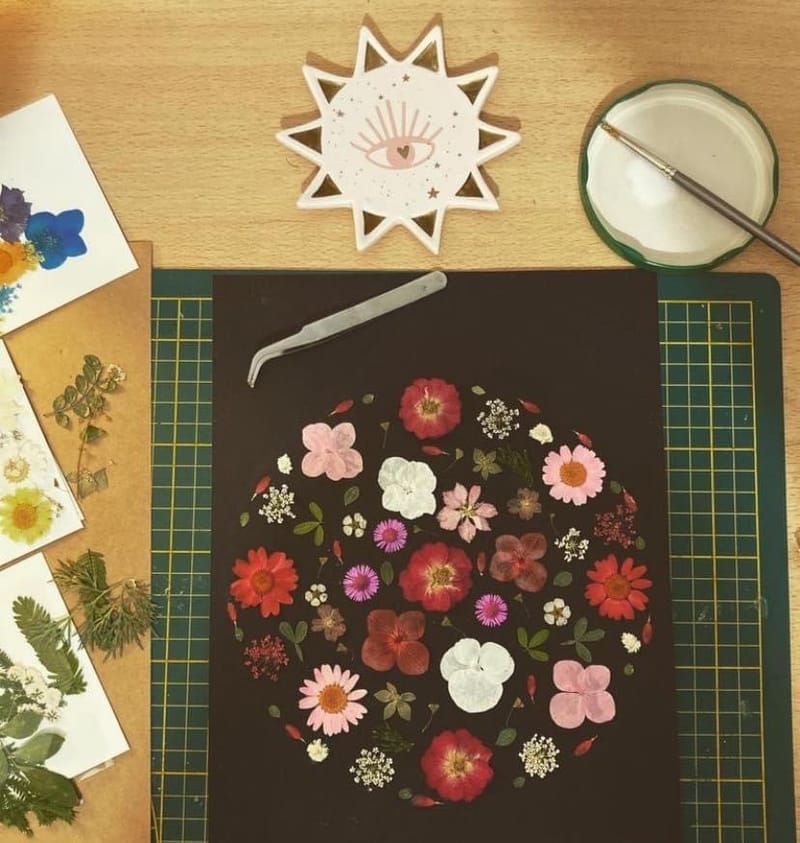 Atelier créatif "Cadre Mandala"