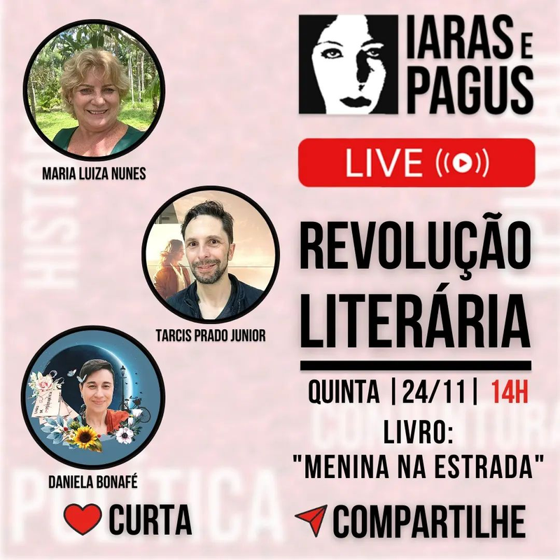 Live: Revolução Literária - Menina na Estrada