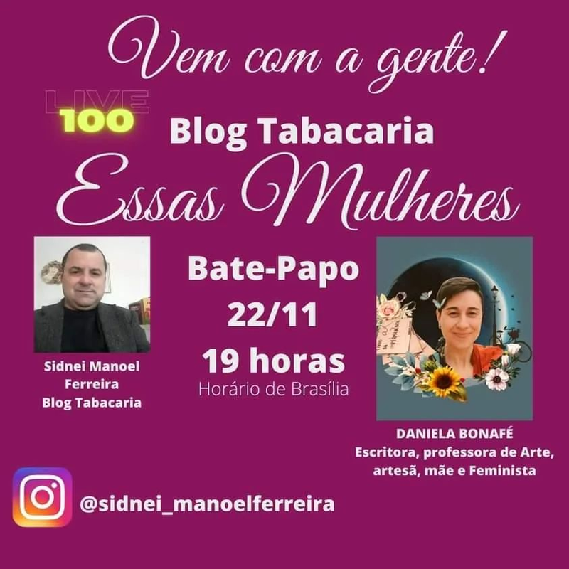 Live: Blog Tabacaria - Essas Mulheres