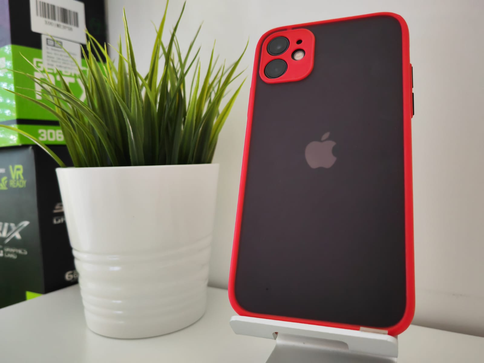 Coque antichoc iPhone11 en silicone souple