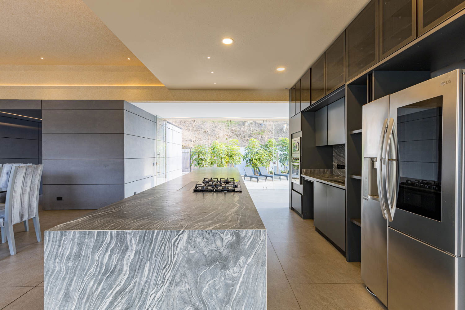 Unwind in Style: Luxuriate in the Elegance of our Medellin Villa's Exquisite Living Room"