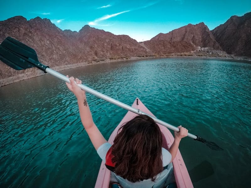 KAYAK EN EL DIQUE POTRERILLOS