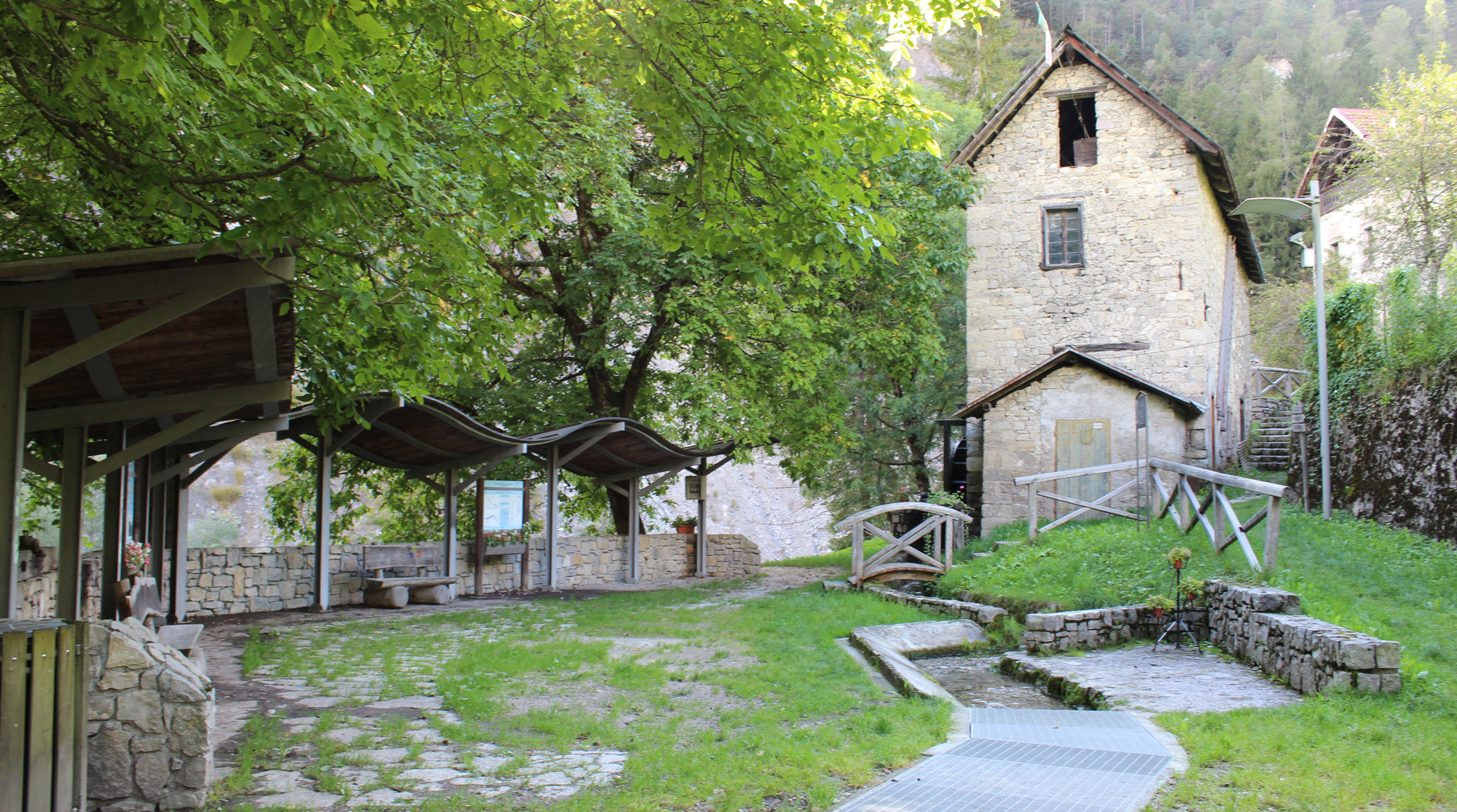 La roggia dei mulini - Lozzo di Cadore