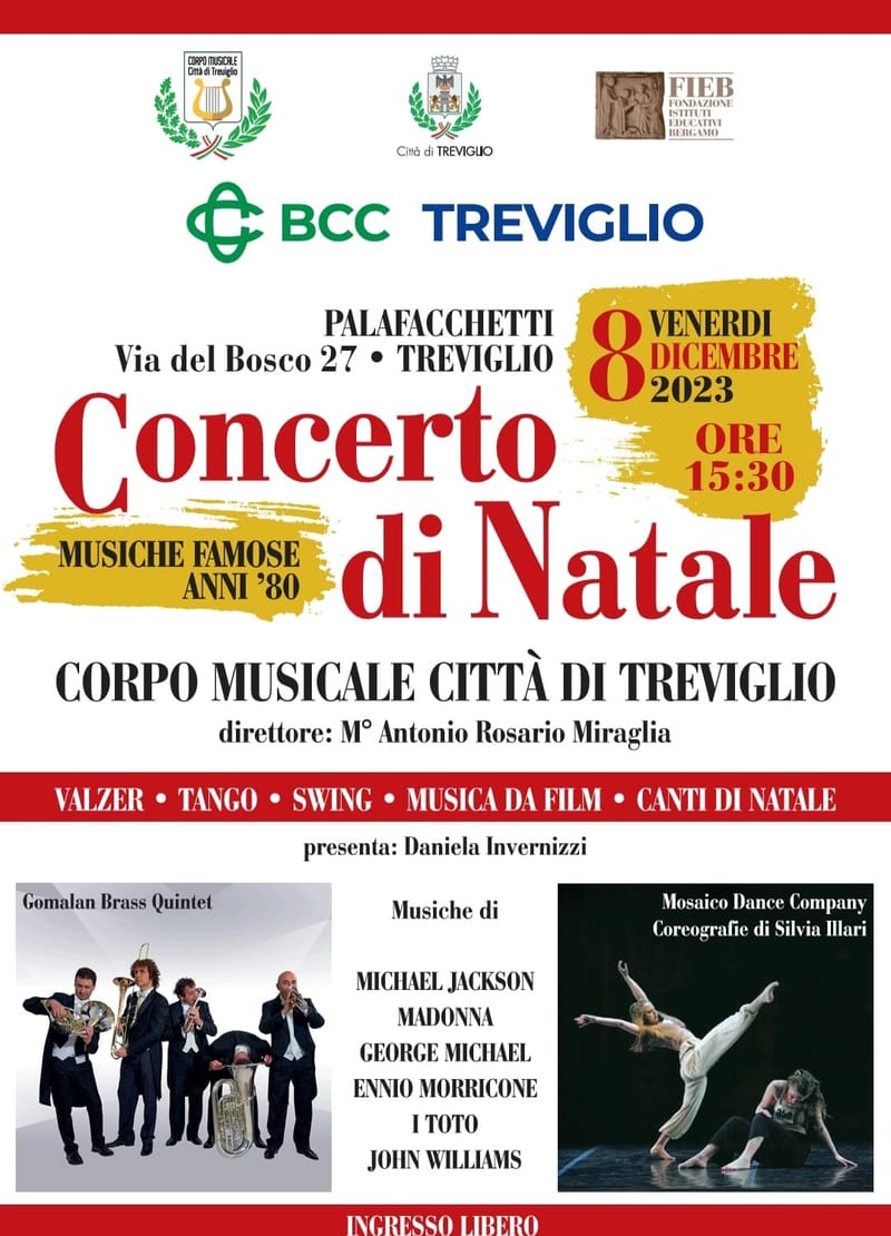 CONCERTO DI NATALE - 8 DICEMBRE 2023