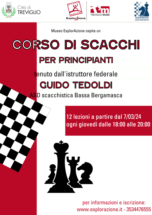 CORSO DI SCACCHI PER PRINCIPIANTI