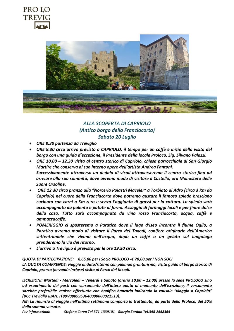 ALLA SCOPERTA DI CAPRIOLO