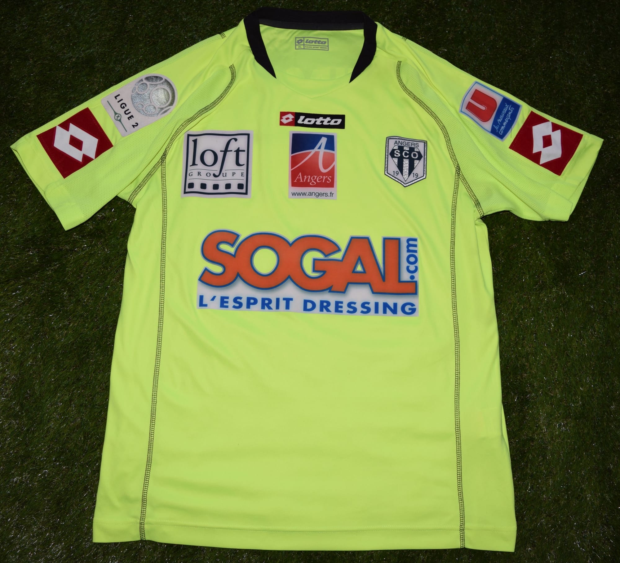 Maillot Third Manches Courtes 2008-2009 d'Emmanuel Bourgaud