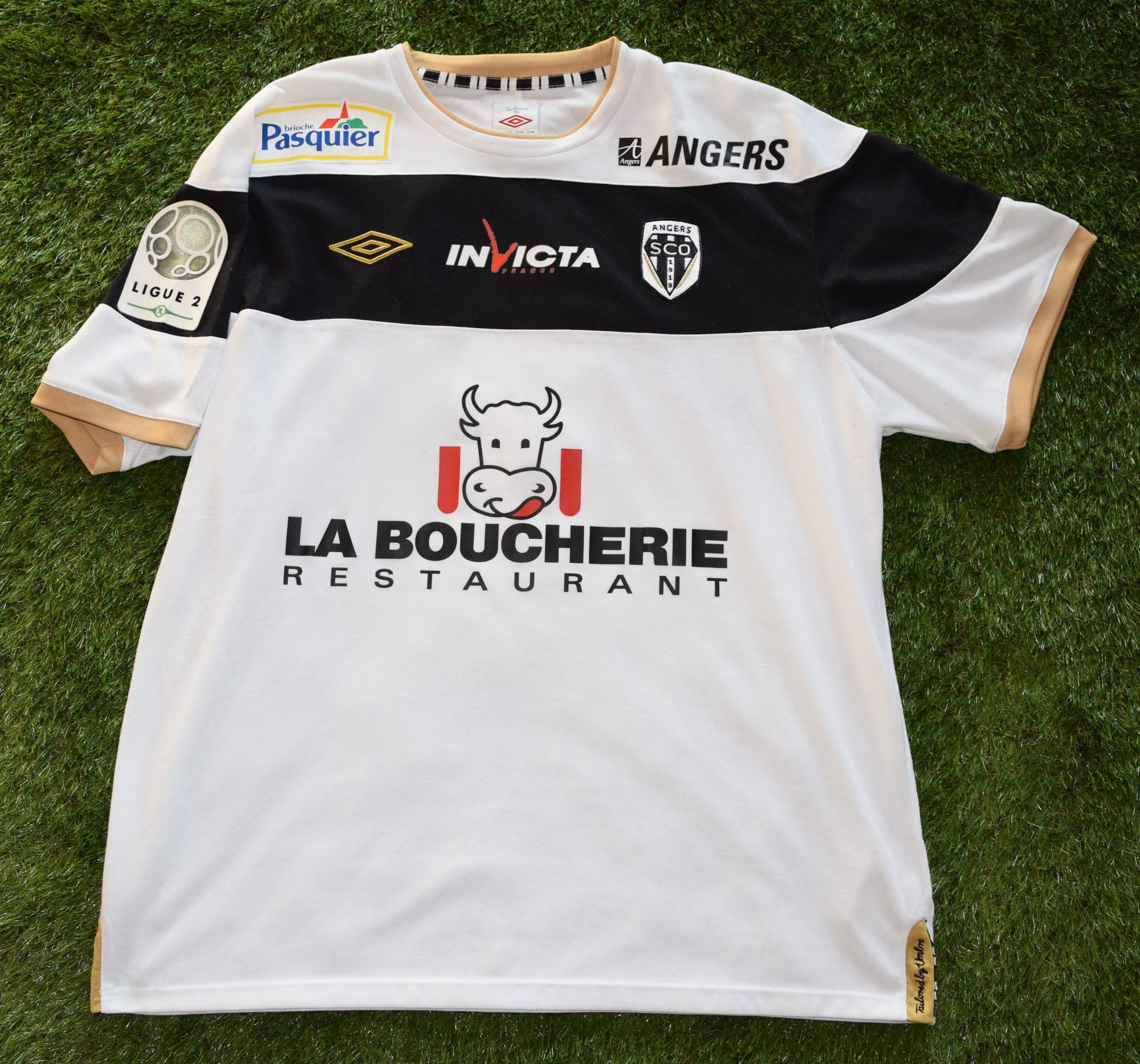 *** Maillot Domicile Sponsor Extérieur 2012-2013 de Yoric Ravet Signé