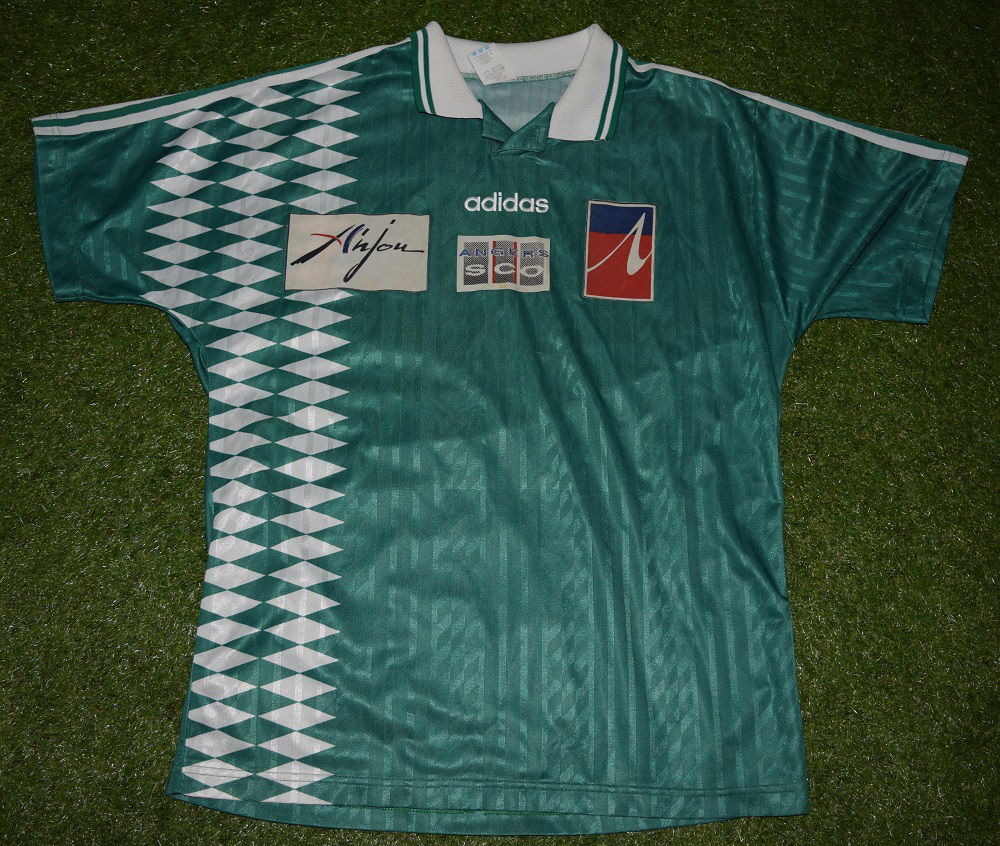 Maillot Extérieur manches courtes match amical 1995-1996 de Jean-Roch Testa