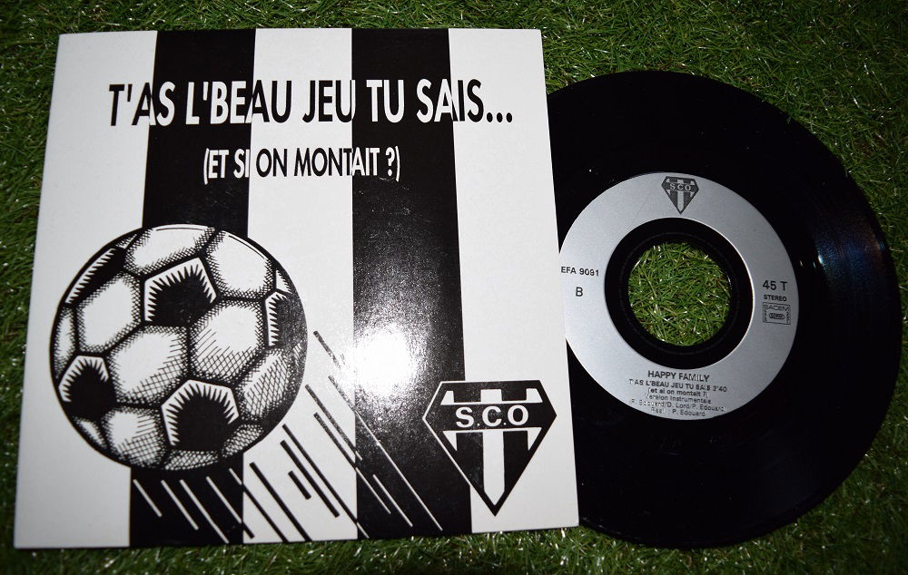 Vinyle SCO d'Angers (1991) : T'as l'beau jeu tu sais... (et si on montait ?)