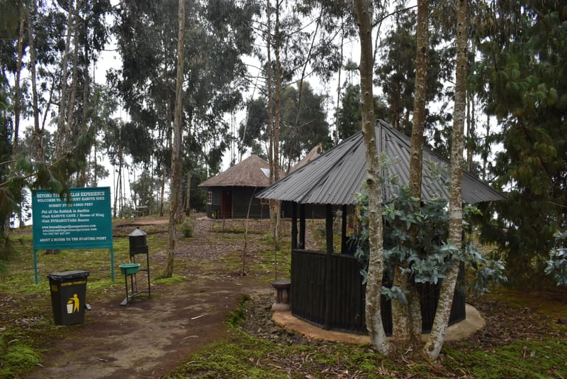 Camping on the Summit of Mount Kabuye