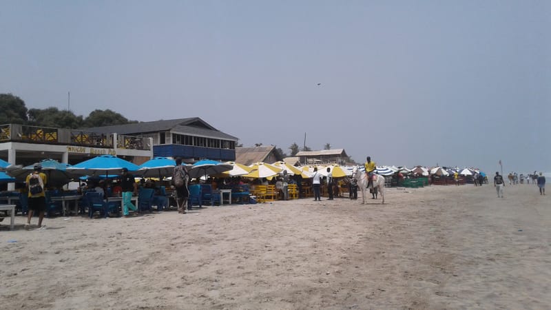 Labadi Beach was a Hive of Activity