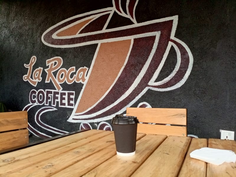 Riverside Reflections: A Coffee Break at La Roca