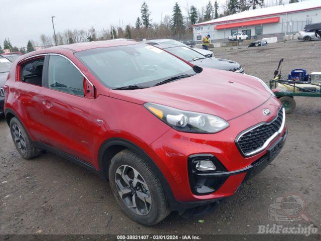 Kia Sportage Lx 2022 Red 2.4L