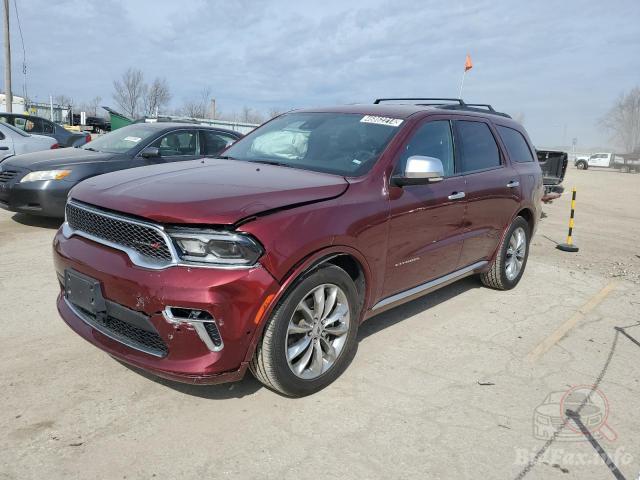 Dodge Durango Citadel 2022 Red 3.6L 6