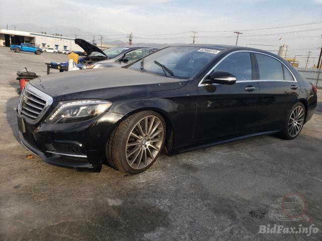 Mercedes-Benz S 550 2017 Black 4.6L 8