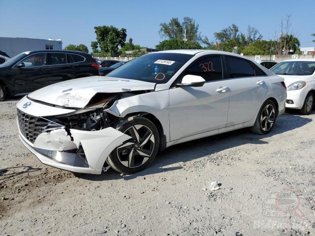 Hyundai Elantra Limited 2023 White 2.0L 4