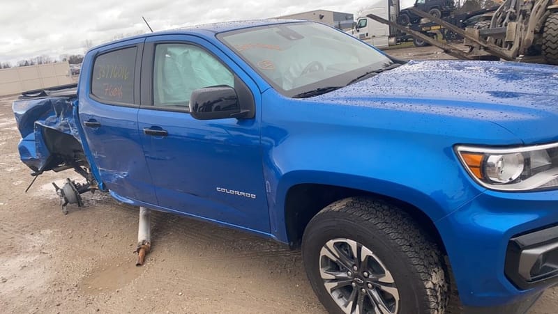Chevrolet Colorado 4Wd Short Box Z71 2022 Blue 3.6L