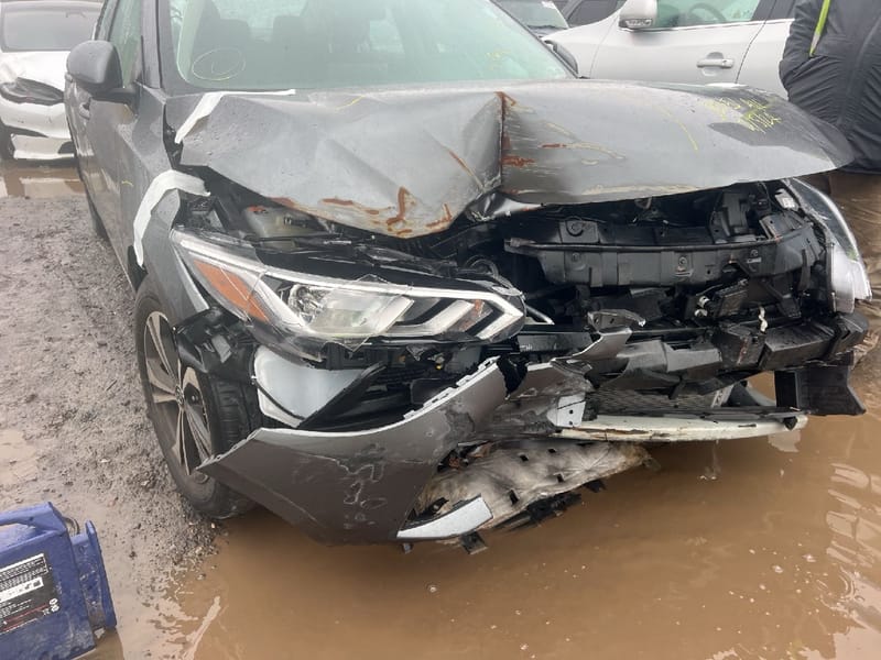 Nissan Sentra Sv 2023 Gray 2.0L 4