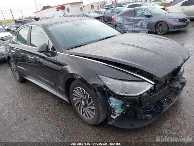 Hyundai Sonata Hybrid Sel 2023 Black 2.0L