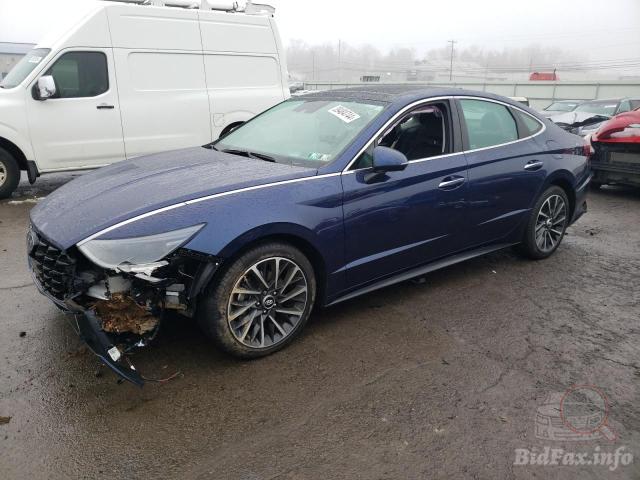 Hyundai Sonata Limited 2022 Blue 1.6L 4