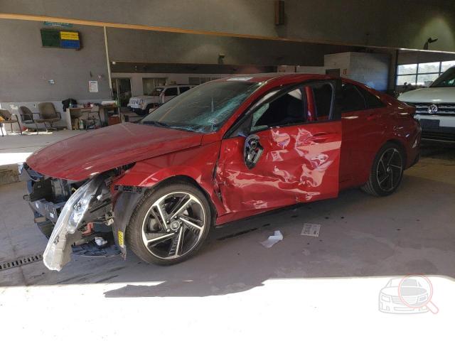 Hyundai Elantra N Line 2022 Red 1.6L 4