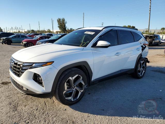 Hyundai Tucson Sel 2022 White 2.5L 4