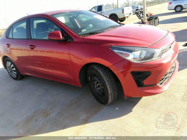 Kia Rio S 2022 Red 1.6L