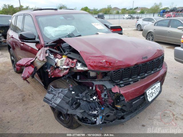 Jeep Grand Cherokee Limited 4X4 2023 Red 3.6L