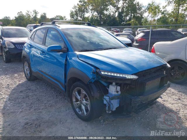 Hyundai Kona Sel 2022 Blue 2L